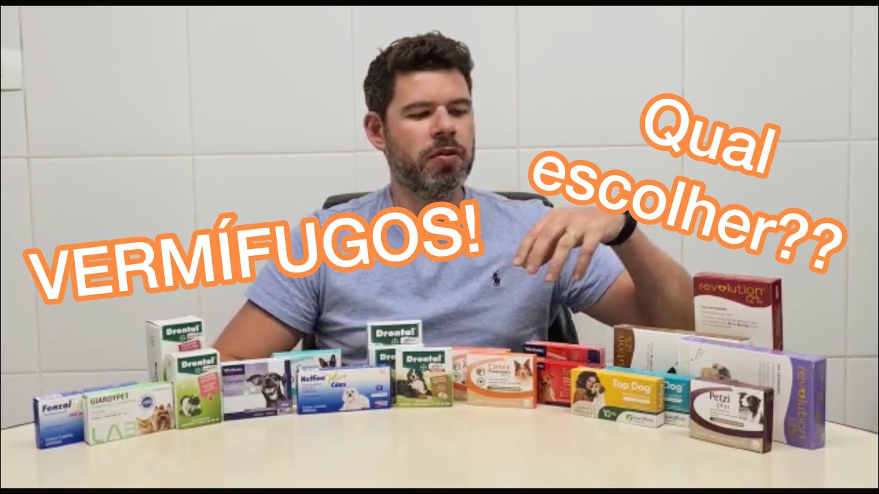 08 | VERMÍFUGOS PARA CÃES - COMPARATIVO
