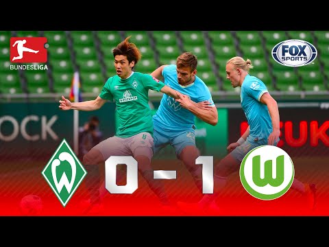 ESSA FOI NA MARRA! Melhores momentos de Werder Bremen 0 x 1 Wolfsburg pela Bundesliga