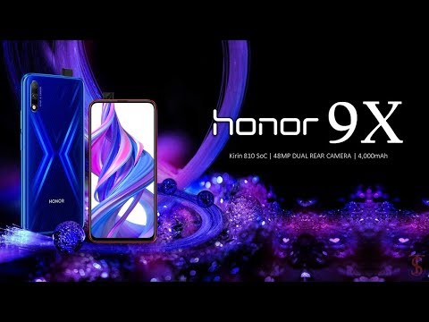 Honor 9X Price, Official Look, Specifications, Camera, Features and Sales Details