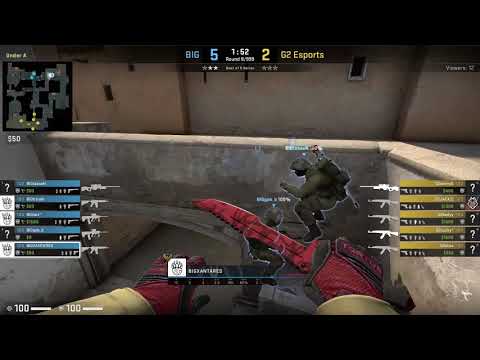 CS:GO POV Demo BIG XANTARES (33/17) vs G2 (de_dust2)