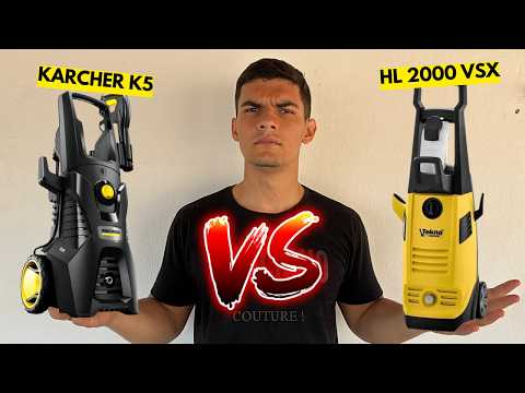 Karcher K5 vs Tekna HL 2000 VS-X Qual melhor Lavadora Motor a Indução? Karcher ou Tekna qual vence?