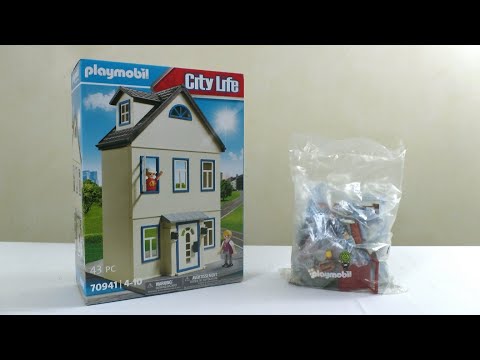 Unboxing Playmobil : La maison de ville (2022) – 70941, 1027