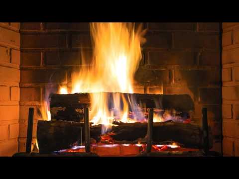 Fireplace & Piano - Relax with Low Alpha 8Hz Binaural Beats