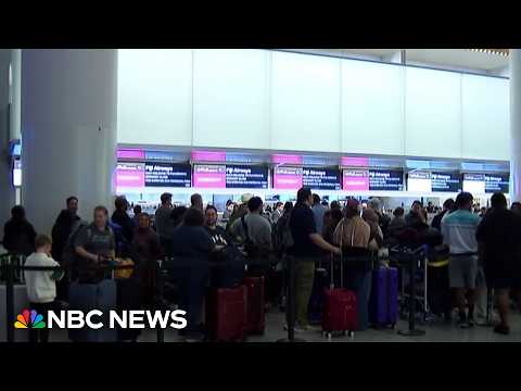 Dangerous weather and long delays cause problems for travelers