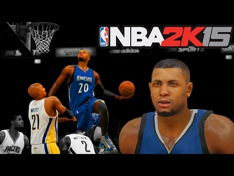 NBA 2K15 My Career Gameplay: Fierce DUNK On David West!