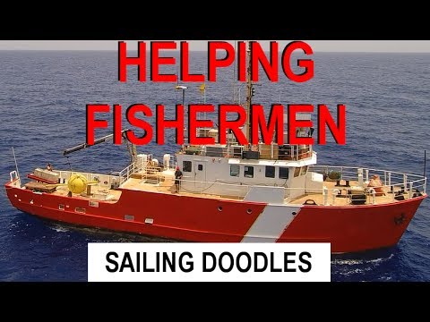 Setting Fish Aggregating Devices - Sailing Doodles Maintenance Monday