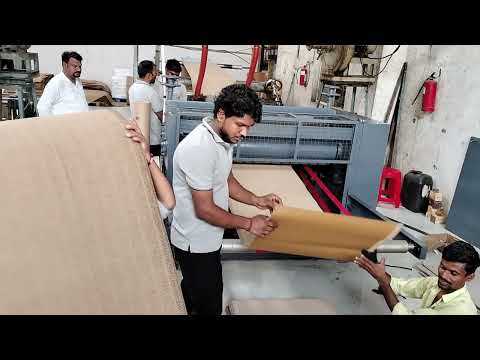 Paper Corrugated Paper Reel to Sheet cutter Machine