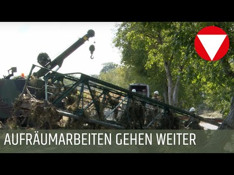 Hochwassereinsatz - Die Aufräumarbeiten gehen weiter