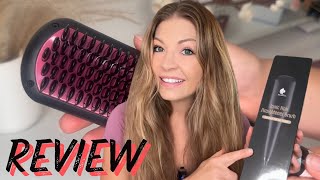 Enhanced Ceramic Hair Straightener Brush MiroPure