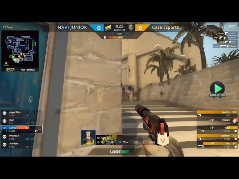 DO OR DIE! GRAND FINAL!   NAVI Junior vs Case  CSGO LOOT BET   HIGHLIGHTS !!!