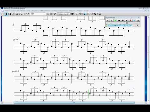 escobilla alegrías. Pulso: 135 bpm