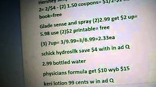 preview picture of video 'Rite Aid plan week of 12/23'