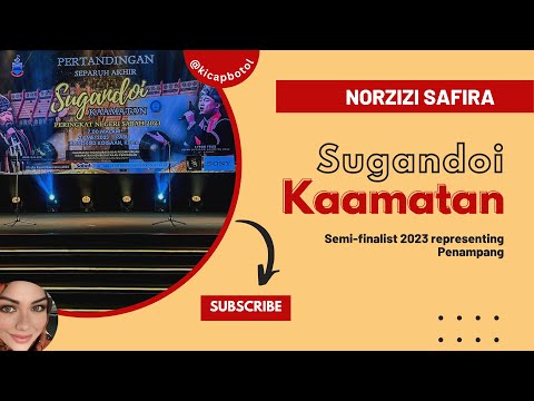 Norzizi Safira (Semi-Final) Sugandoi Kaamatan Peringkat Negeri Sabah 2023 KDCA