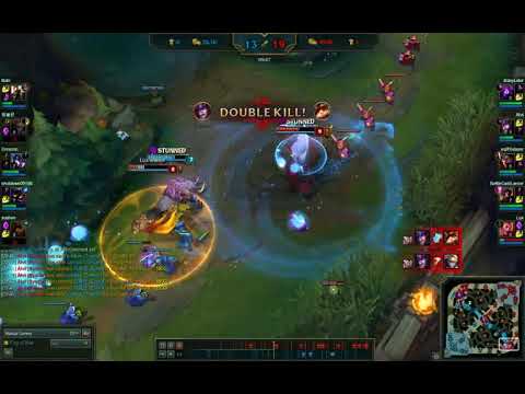 Previous season AR URF, Syndra+Rakan Combo