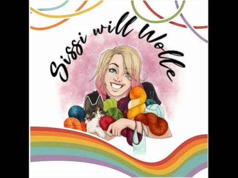 Tutorial: Fächermaschen stricken // poolende Wolle // Regenbogenwolle