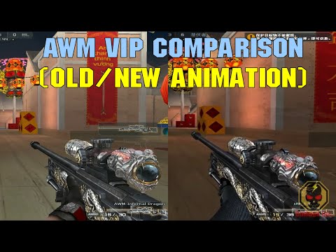 CrossFire VN - AWM VIP Comparison (old/new animation)