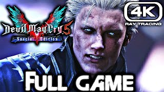 DEVIL MAY CRY 5 SPECIAL EDITION VERGIL Gameplay Walkthrough FULL GAME (4K 60FPS) No Commentary