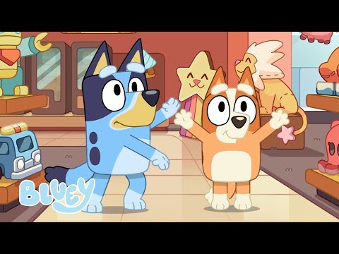 Toy Store Charades 🦄 | The Quiet Game - Season 2 Highlight | Bluey