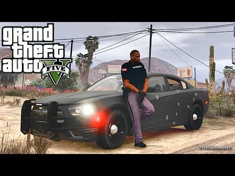 GTA 5 MODS LSPDFR 839 - CHARGER PATROL!!! (GTA 5 REAL LIFE PC MOD)