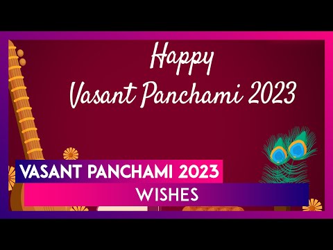 Vasant Panchami 2023 Wishes and Greetings To Share on the Auspicious Occasion of Saraswati Puja