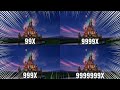 Disney World Intro Getting 999999X Speed