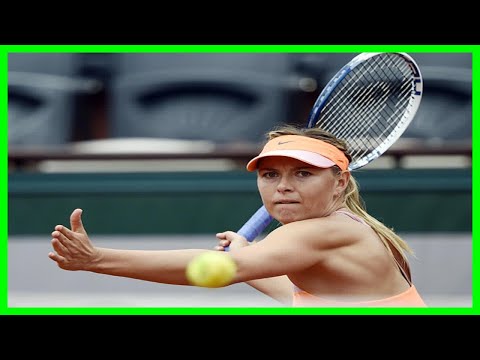 [2018 NEWS]Garbine Muguruza beats Maria Sharapova in French Open quarter-finals