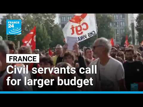 French civil servants strike, demand additional budgetary resources