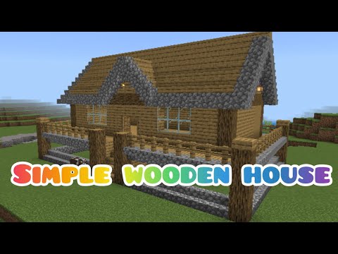 "Build a Wooden House in 10 Minutes! Epic Minecraft Tutorial" #minecraft #gaming