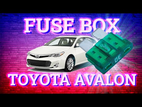 Thumbnail for Toyota Avalon (2013-2018) fuse box diagram by Toyota Avalon (XX40)