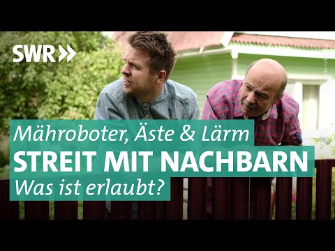 Lärm, Licht, Laub: Rechtsstreit unter Nachbarn | Marktcheck SWR