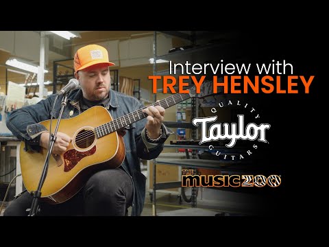 Taylor Trey Hensley Gold Label 510e Special Edition Acoustic-Electric Antique Blonde image 25