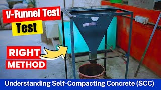 Self-Compacting Concrete: The V-Funnel Test Explained