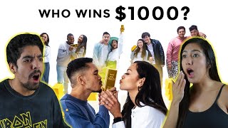 5 COUPLES DECIDE WHO WINS $1000 | REACTION!