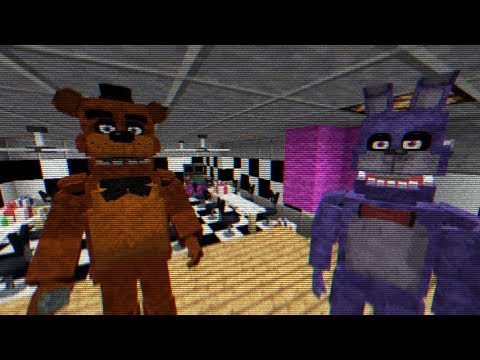 Minecraft FNAF Universe Mod Creative | Building Freddy's First Huge Location! [S4 #3]