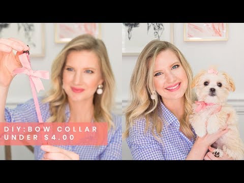 DIY: How to Make Dolly's Bow Collar