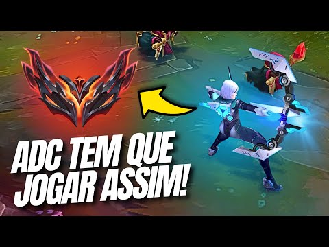 Como um ADC high elo toma decisões | Gameplay Explicativa no Mestre/GM