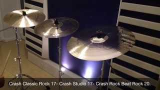 Video thumbnail for Turkish Cymbals Brasil - Crashes Studio 17" e Classic Rock 17" e Rock Beat Rock 20" by Turkishbrasil