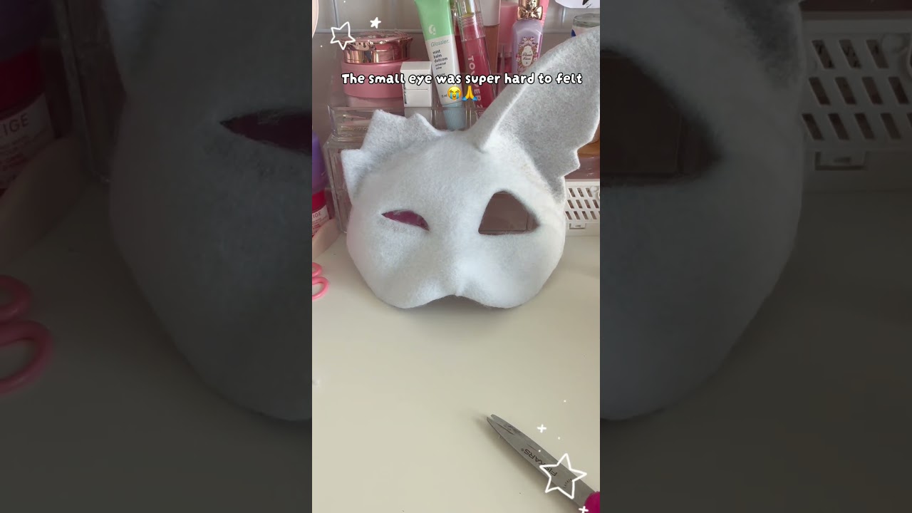 Making A Bright Heart Mask! (Warrior Cats) 🐈🪲⭐️#warriorcats #furry #alterhuman #notatherian