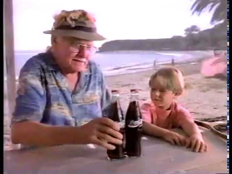 Coca-Cola First Kiss Art Carney, Brian Bonsall 80s Coke Classic Commercial (1989)