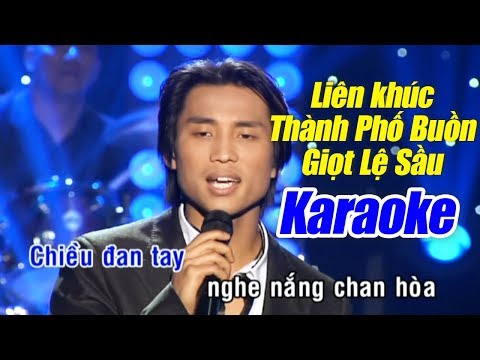 Karaoke LK Thành Phố Buồn (Tone Nam) - Đan Nguyên