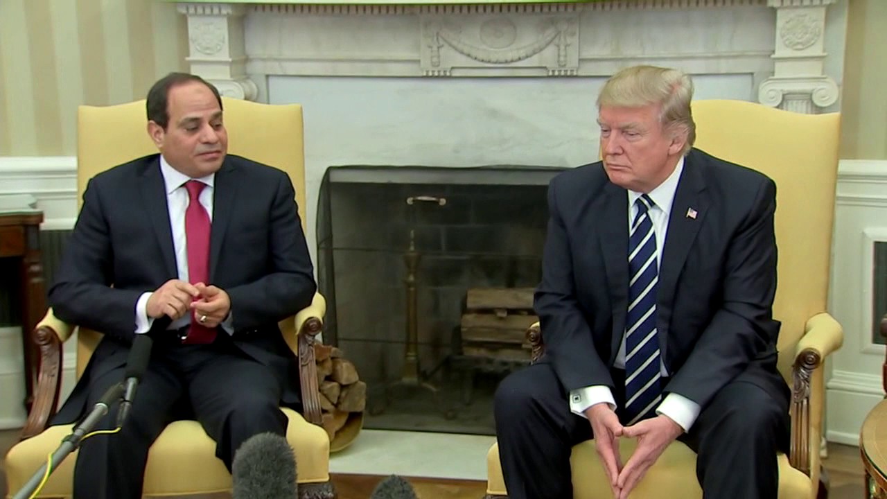 WATCH: President Donald Trump and Egyptian President Abdel Fattah el-Sisi In White House (FNN)