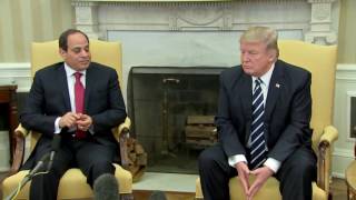 WATCH: President Donald Trump and Egyptian President Abdel Fattah el-Sisi In White House