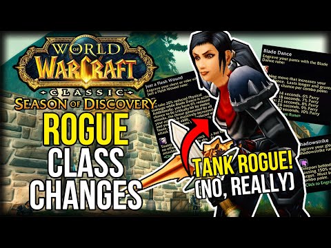 ROGUE Changes Are Kinda .... | All NEW Runes | Season of Discovery | Classic WoW