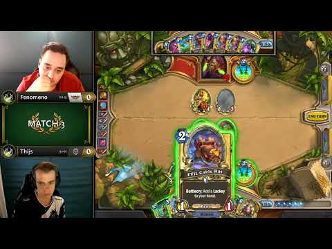 Fenomeno vs Thijs - Hearthstone Grandmasters Europe - Week 7