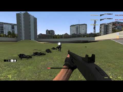 EPIC SLOW MOTION GUN FIGHT on GARRY'S MOD