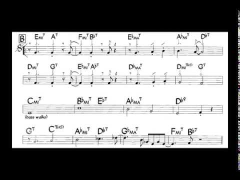 John Coltrane - Moment's Notice - Head And Solo Transcription w/Chord Changes - www.mindformusic.com