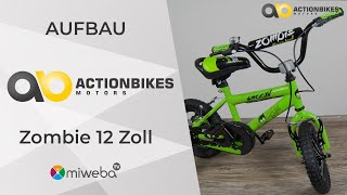 Kinderfahrrad Aufbau - Zombie 12 Zoll Fahrrad - Montage Anleitung | Unboxing | FAQ | Deutsch