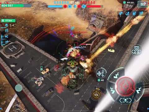 CLIP: Walking Super Fenrir to the middle of the map to get shot — War Robots