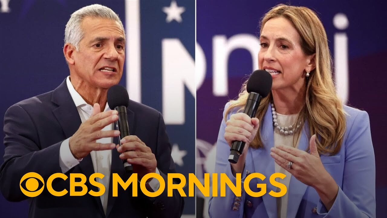 Race for governor close in New Jersey as Ciattarelli and Sherrill face off