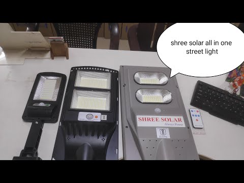 Solar Separate Street Light 100 Watts